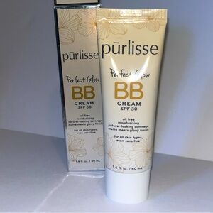 Purlisse Perfect Glow BB Cream SPF 30 In LIGHT Full Size 1.4 oz New In Box